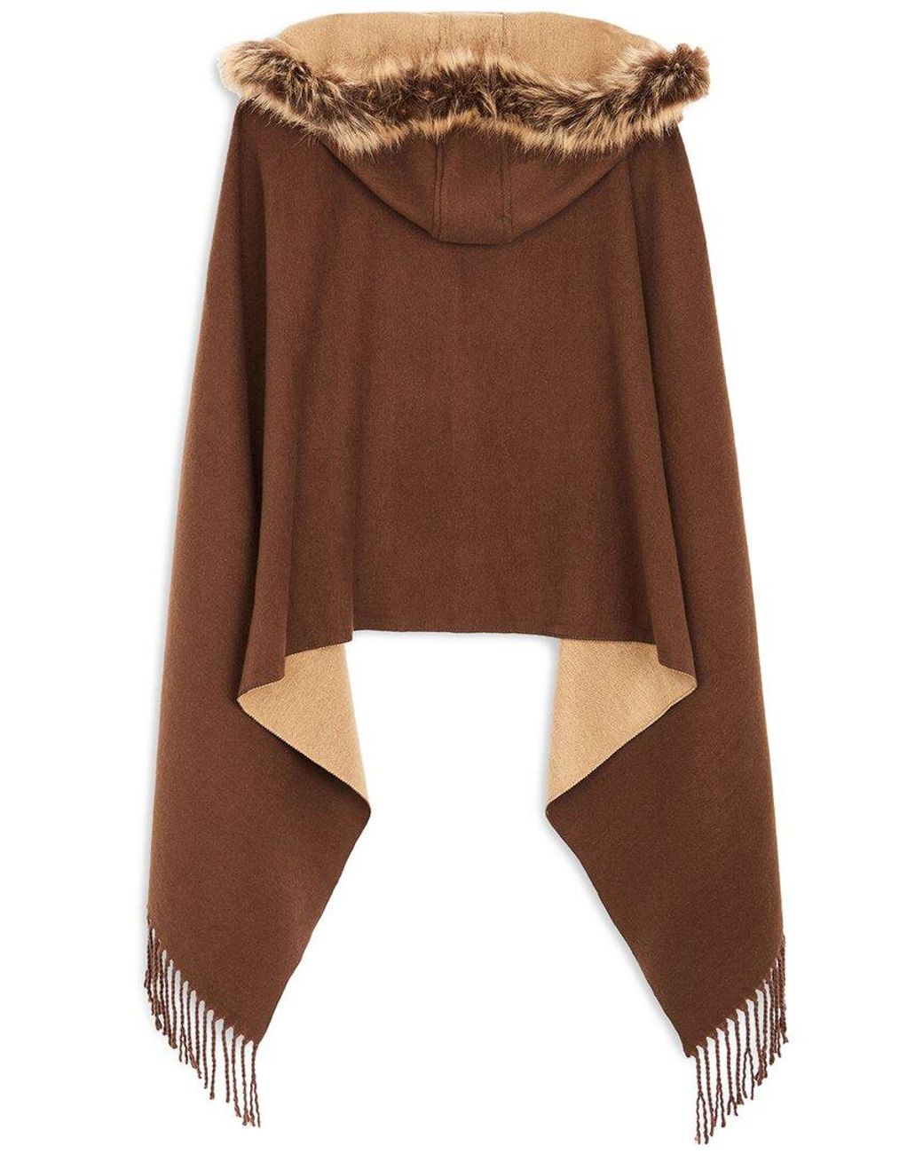Saachi Brown Fringe Scarf