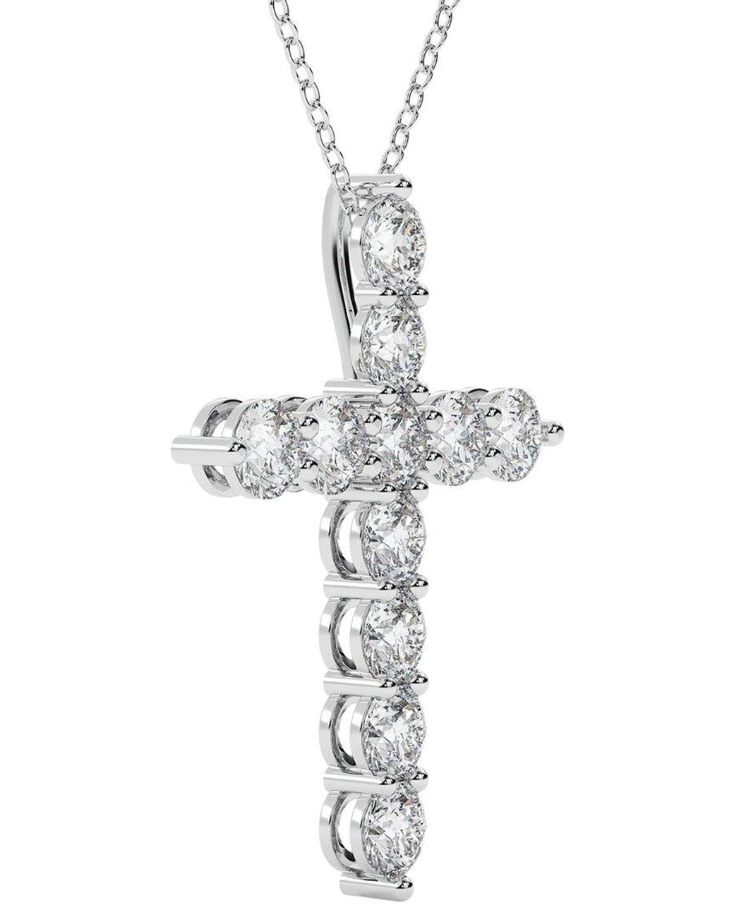 Diamond Select Cuts White 14K 0.75 Ct. Tw. Diamond Pendant Necklace