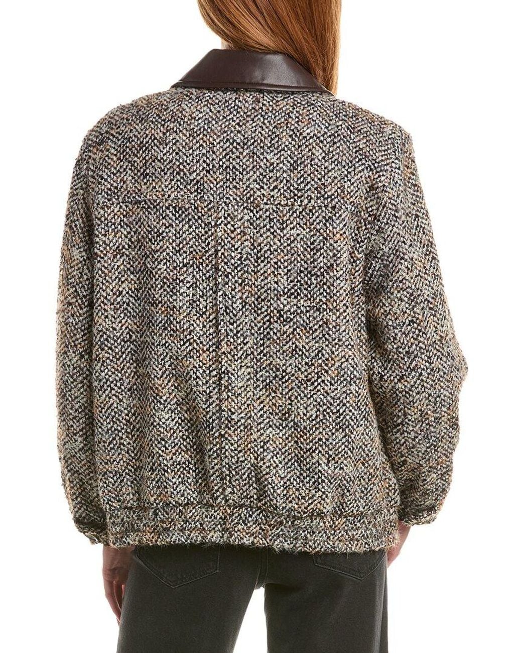 Sam Edelman Gray Zip Front Jacket
