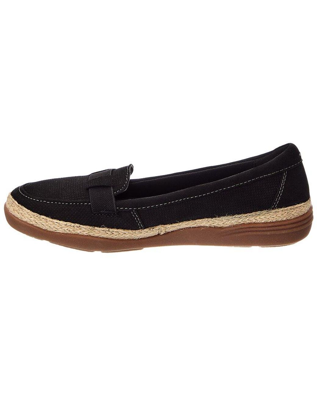 Clarks Blue Elaina Echo Leather Loafer
