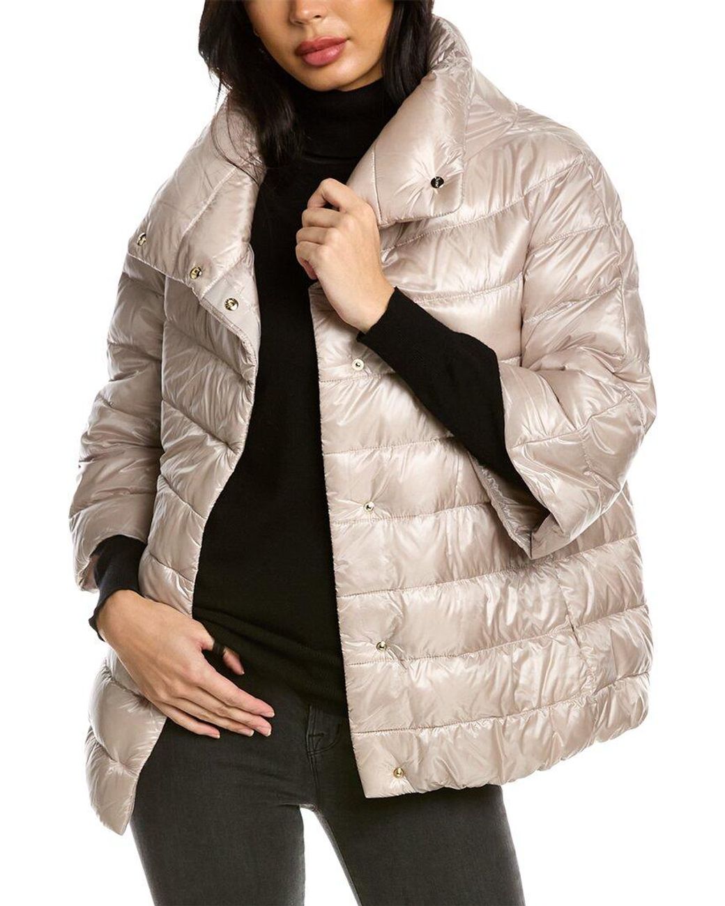 Herno Down Jacket in Natural | Lyst