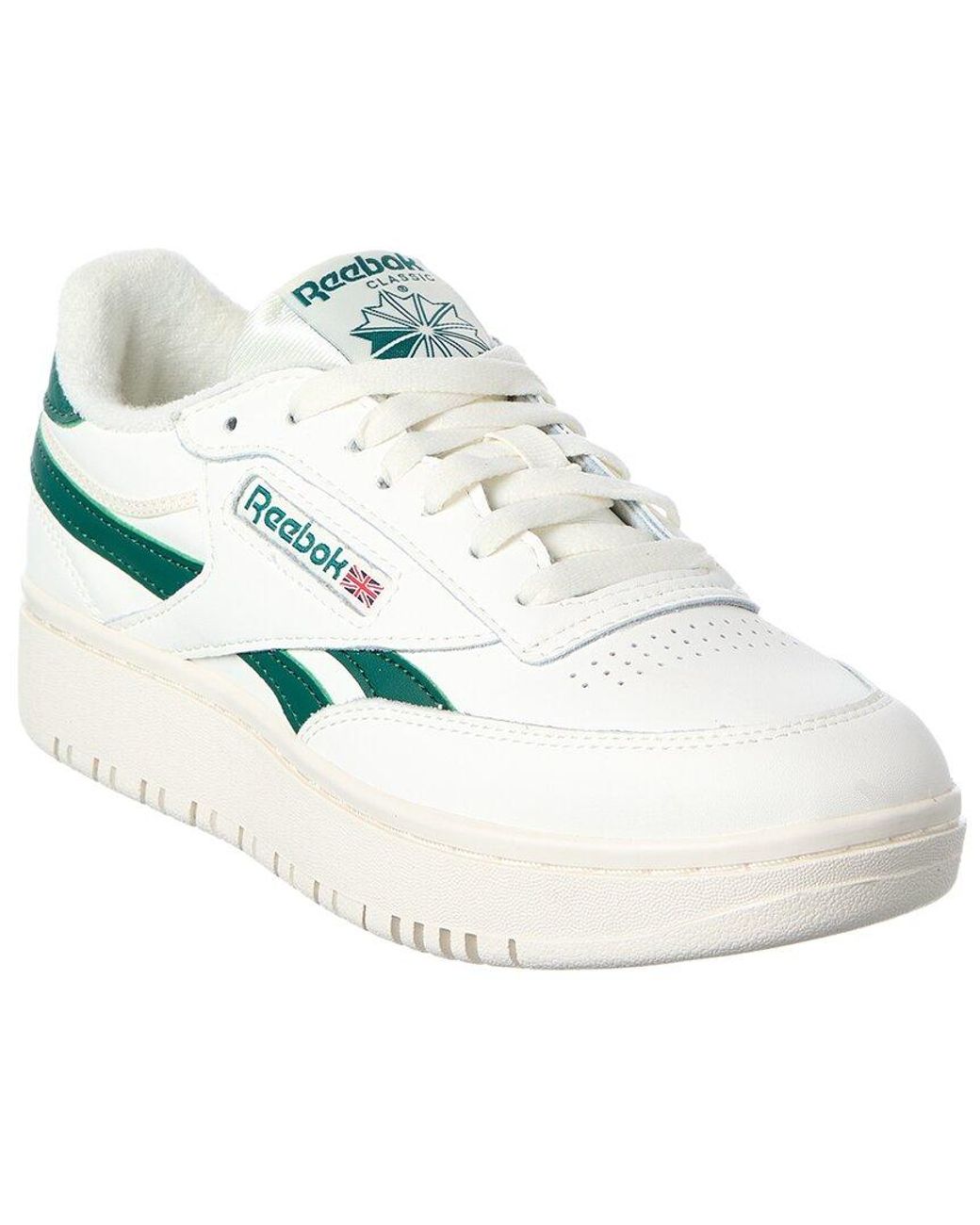 Reebok White Club C Double Revenge Leather Sneaker