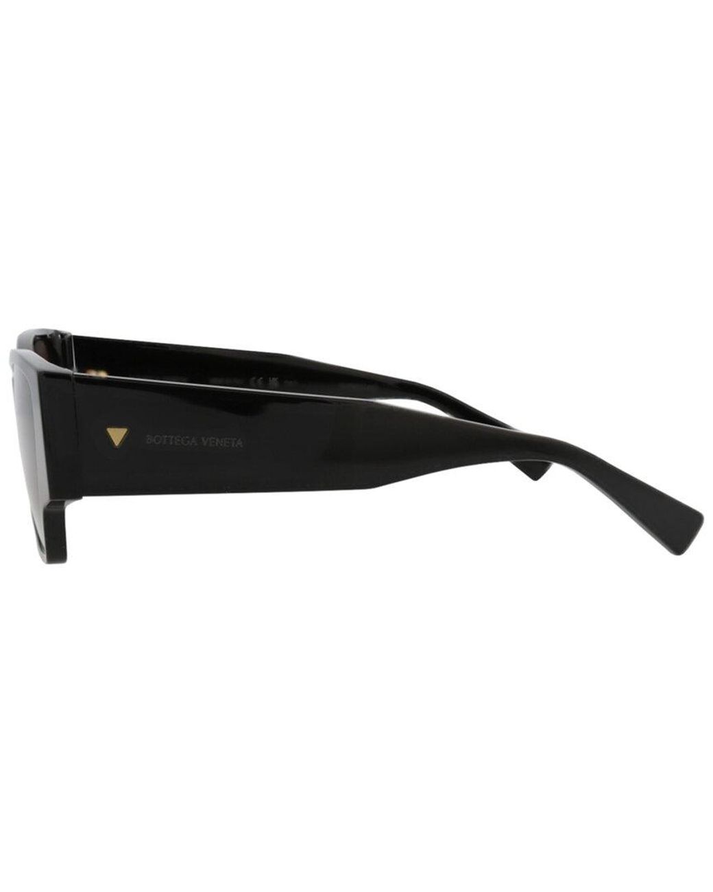Bottega Veneta Black Bv1285S 57Mm Sunglasses