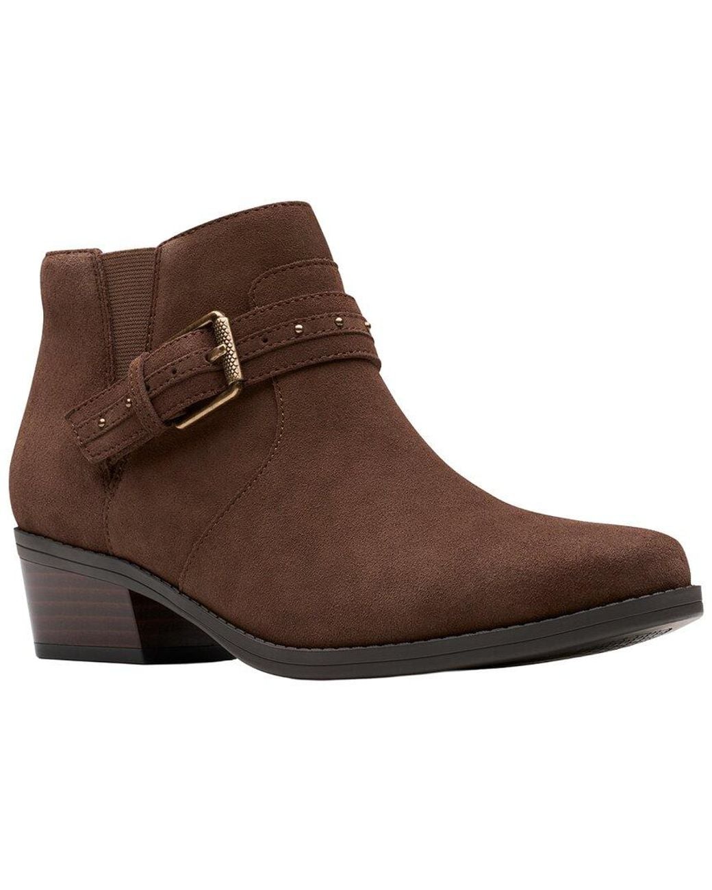 Clarks Brown Danyelle Wish Suede Boot