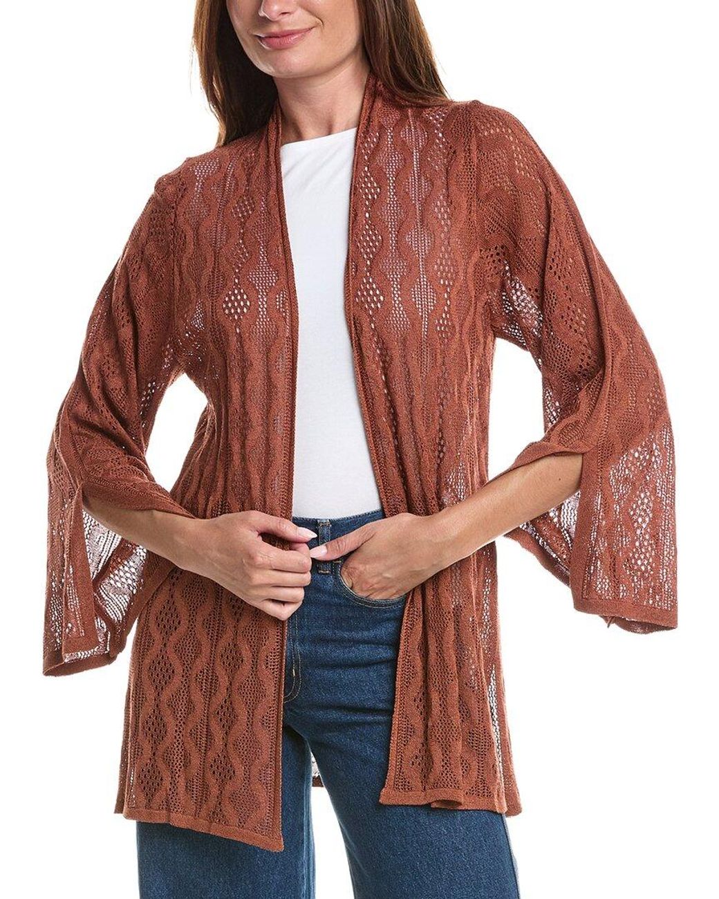 ViX Red Knit Simone Cardigan