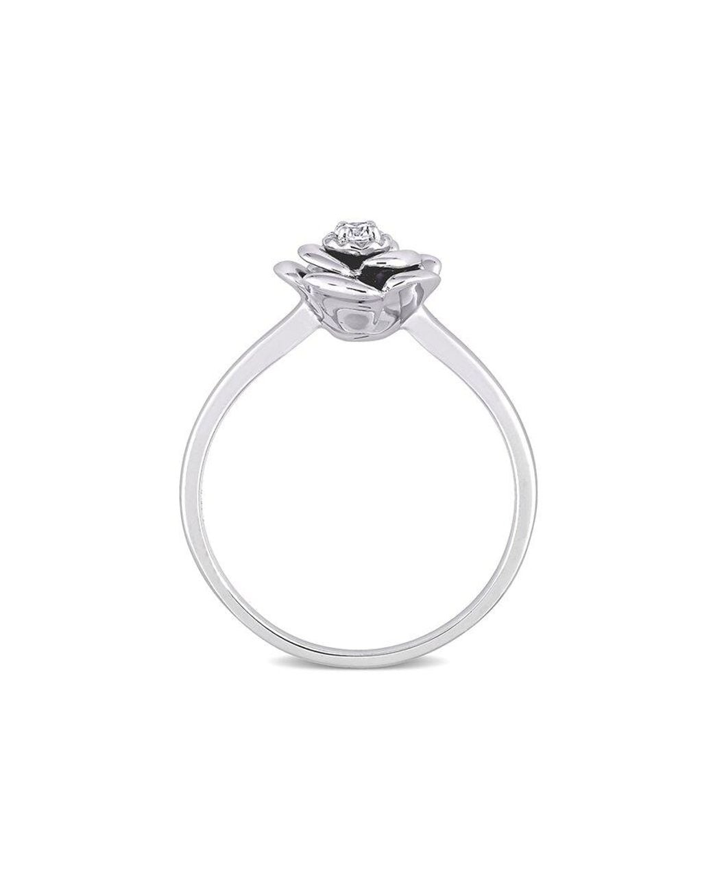 Rina Limor White 0.05 Ct. Tw. Diamond Ring