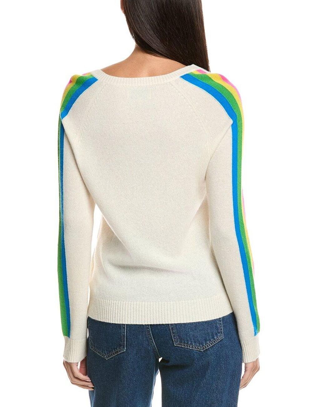Maison Heritage White Java Cashmere Sweater
