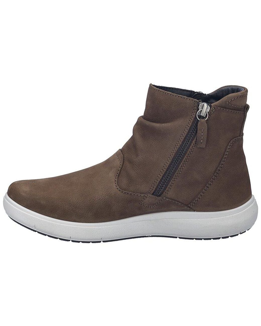 Josef Seibel Brown Megan 12 Leather Boot