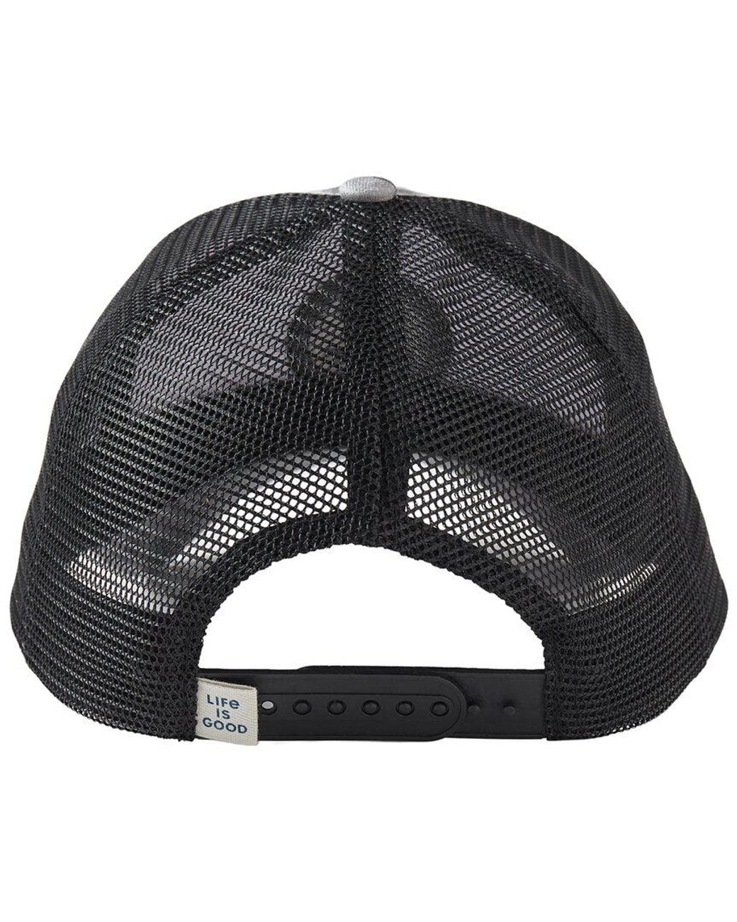 Life Is Good. Blue Mesh Back Cap for men