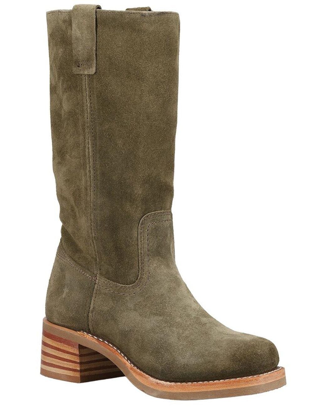 Frye Green Campus 12In Suede Boot