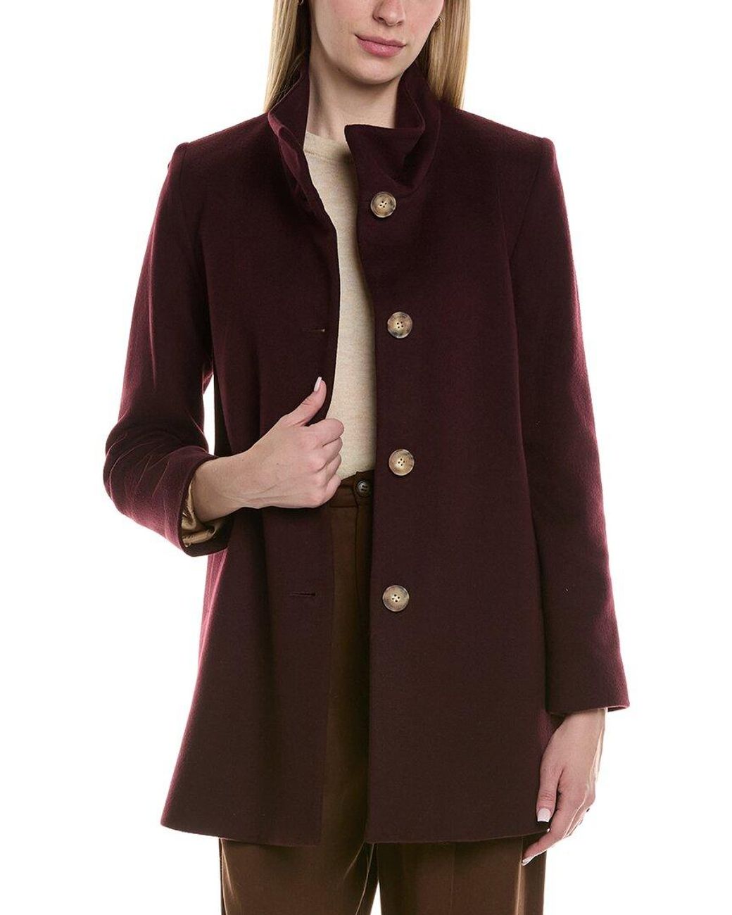 Fleurette Brown Wool Jacket