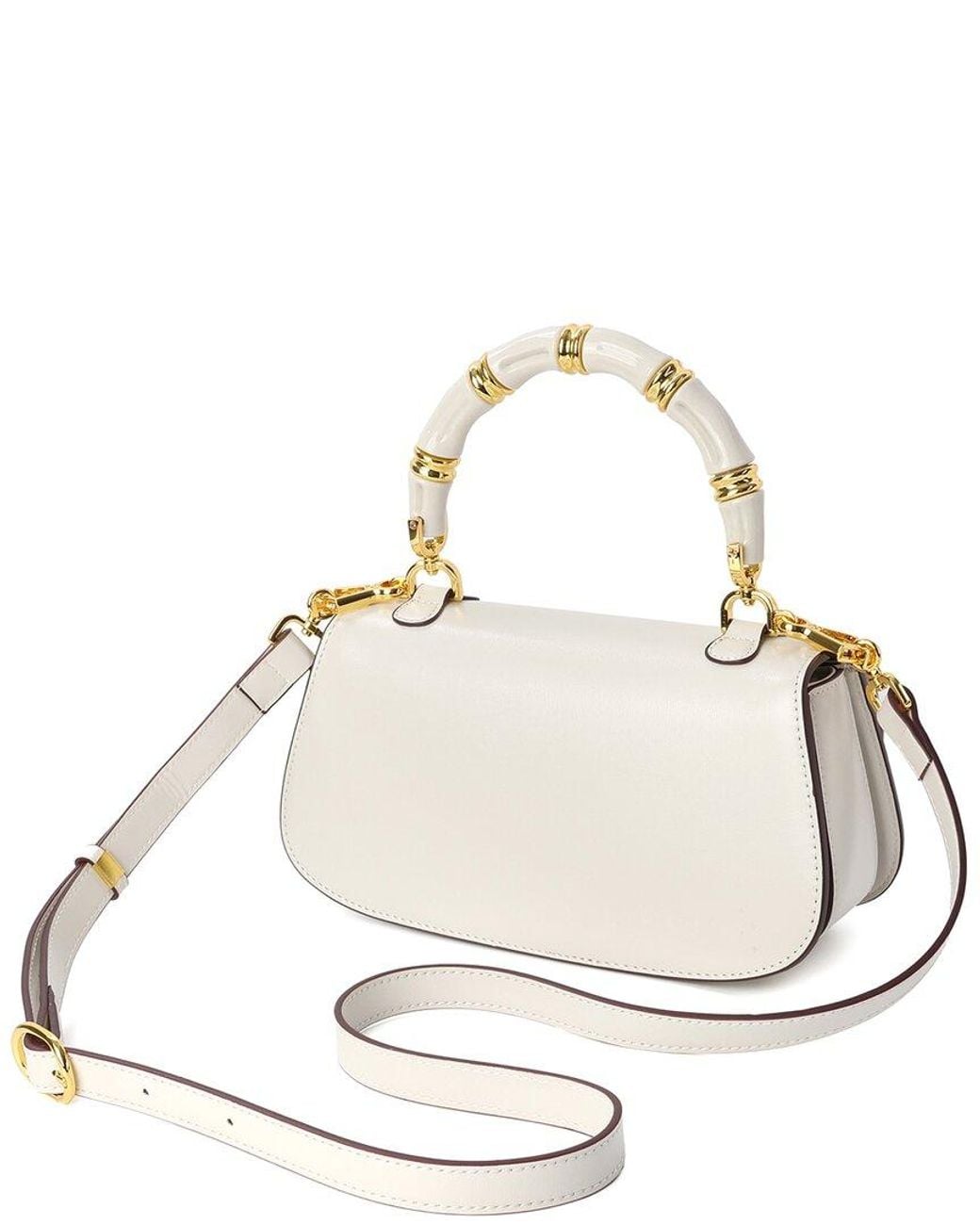 Tiffany & Fred Paris Natural Smooth Leather Top-Handle Shoulder Bag