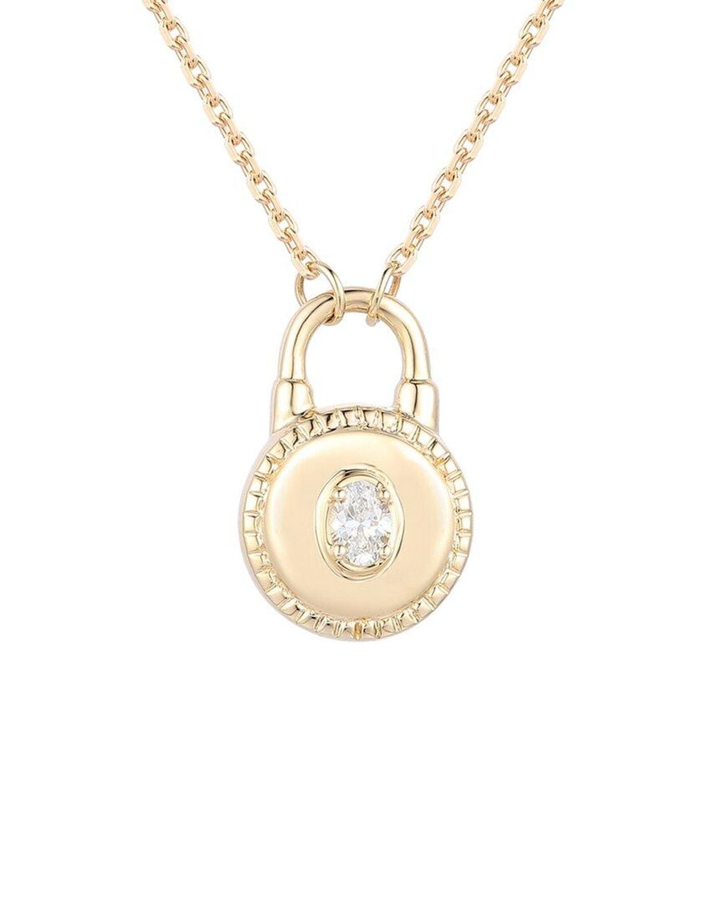 Gregg Ruth White 14K 0.10 Ct. Tw. Diamond Pendant