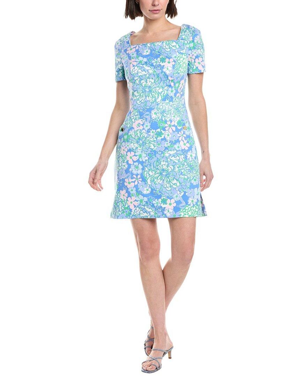 Lilly Pulitzer Blue The Lilly Shift Dress