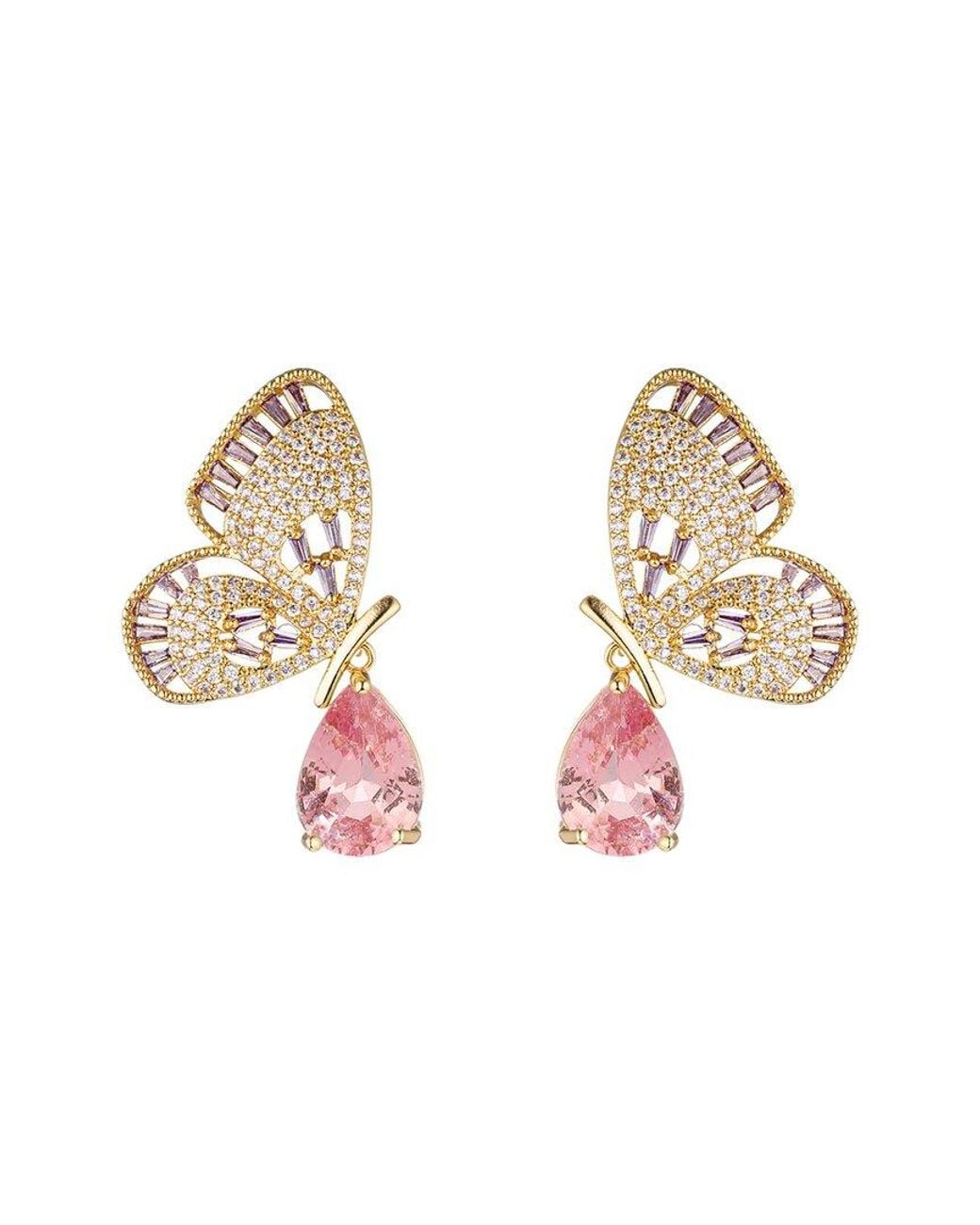 Eye Candy LA Multicolor Cz Drop Earring
