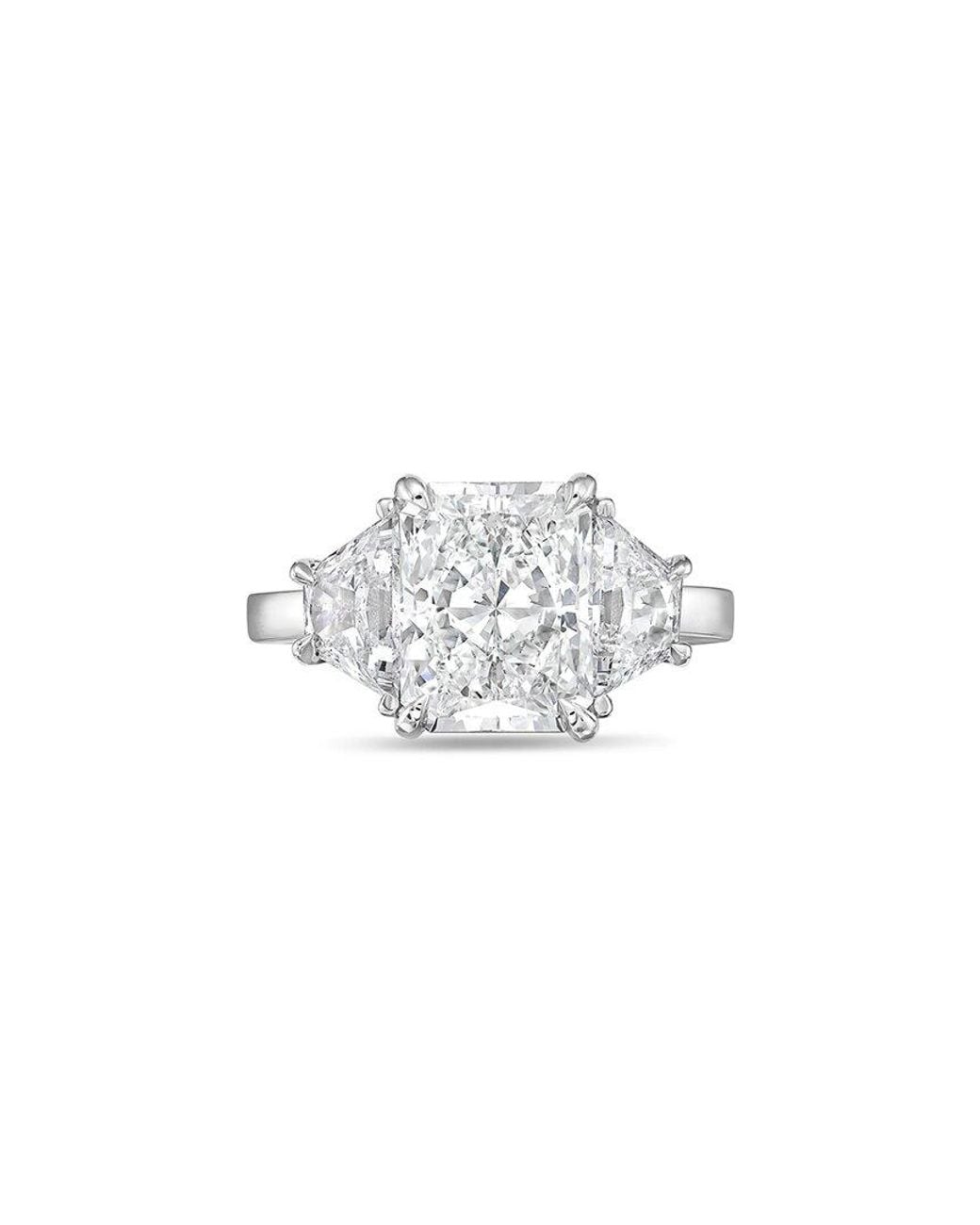 Diana M White 14K 11.00 Ct. Tw. Lab-Grown Diamond Ring