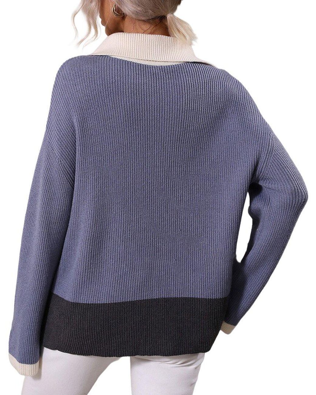 Luna Tuccini Blue Pullover