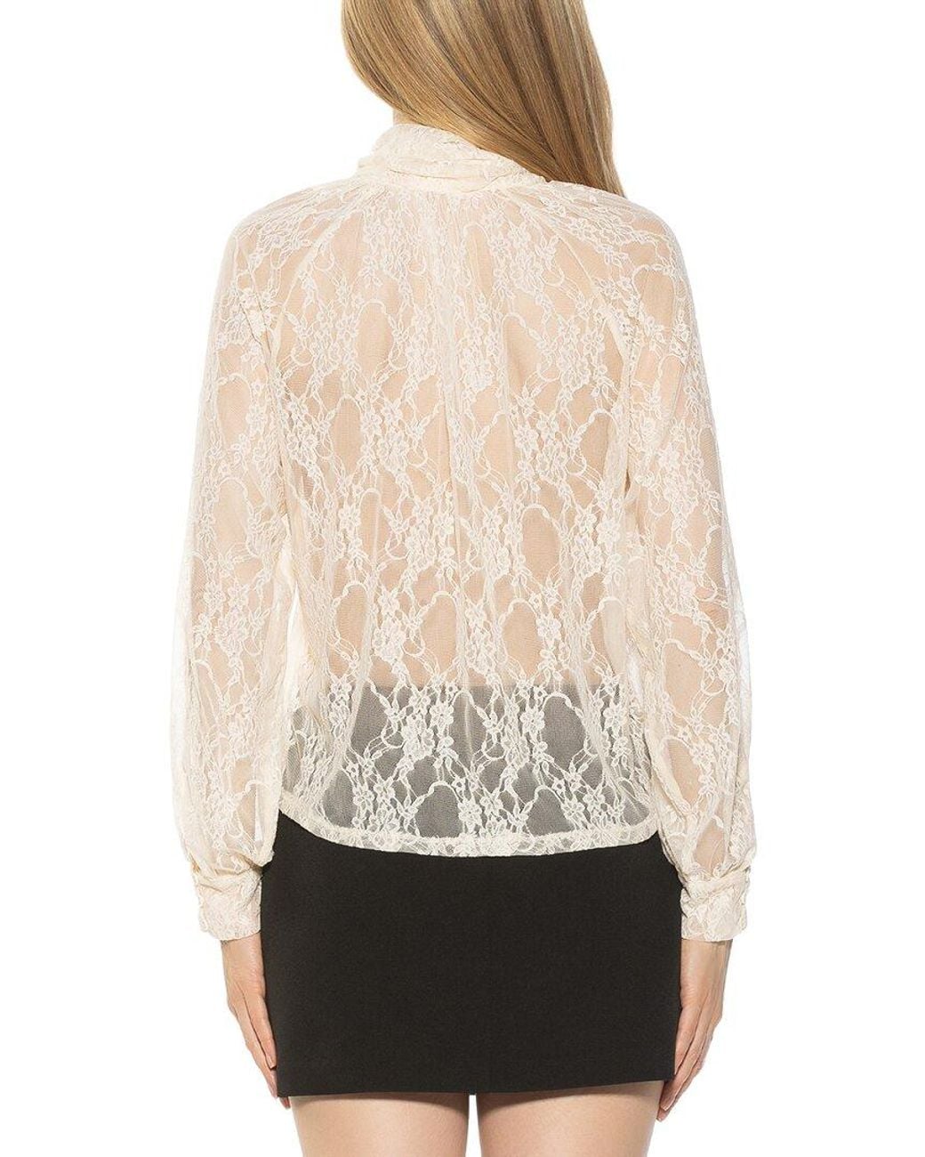 Alexia Admor White Rae Top