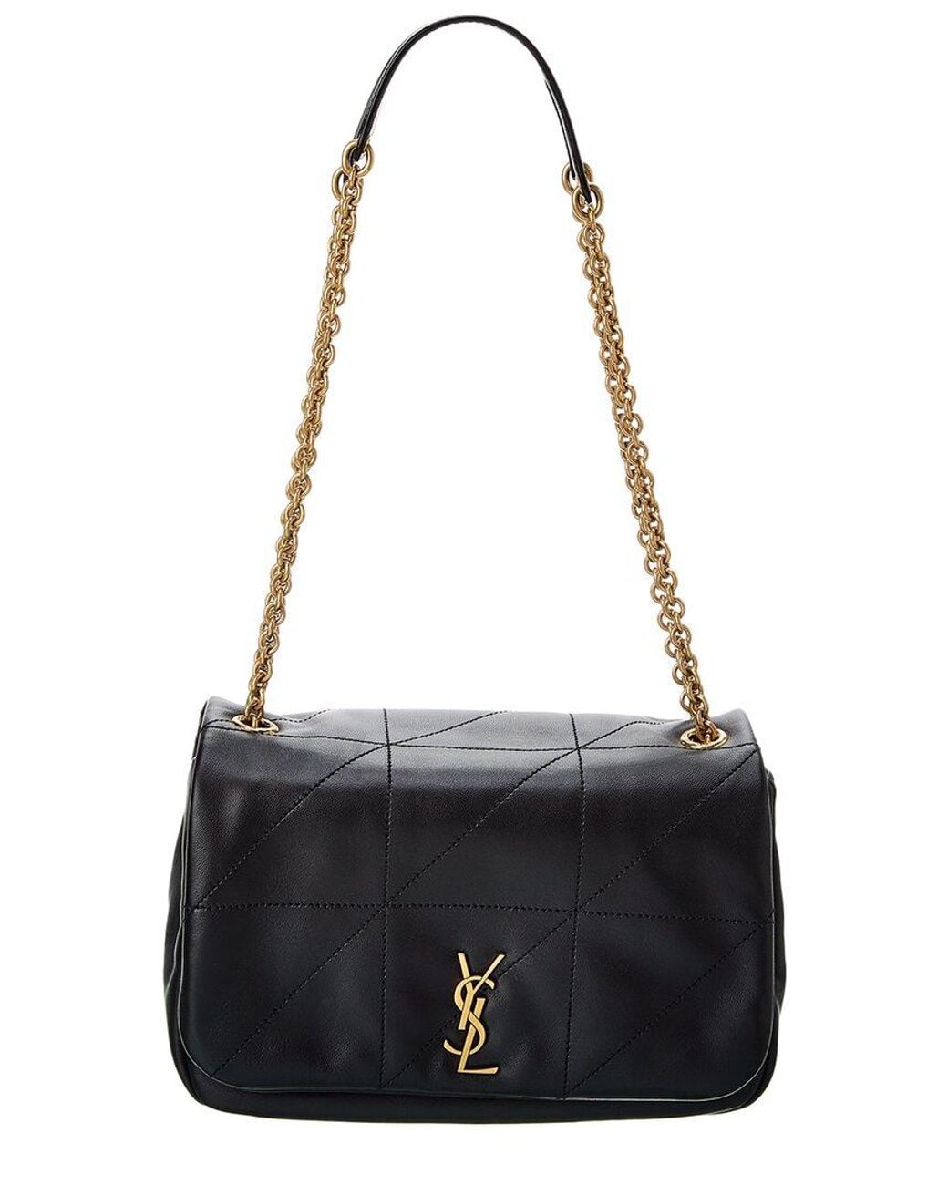 Saint Laurent Black Jamie 4.3 Small Leather Shoulder Bag