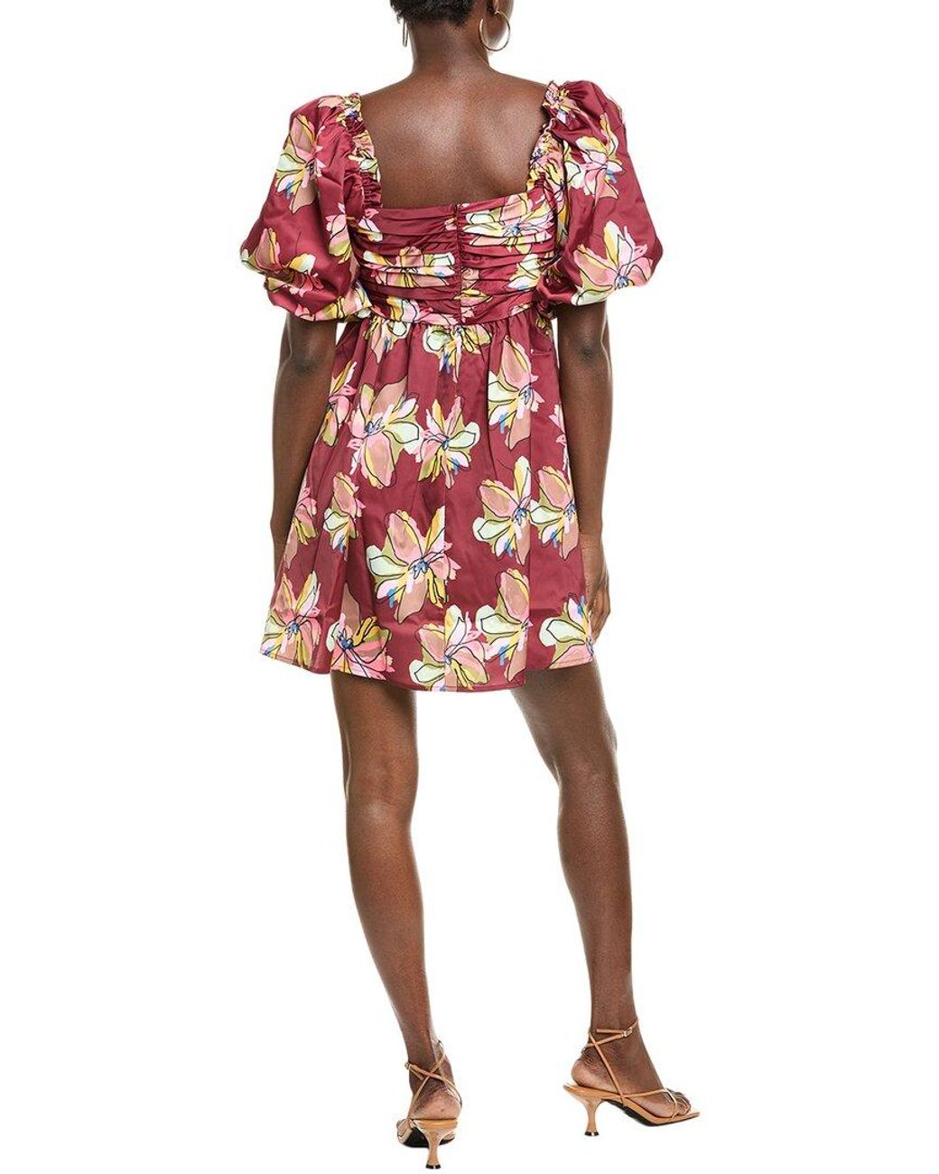 CROSBY BY MOLLIE BURCH Red Hunter Mini Dress