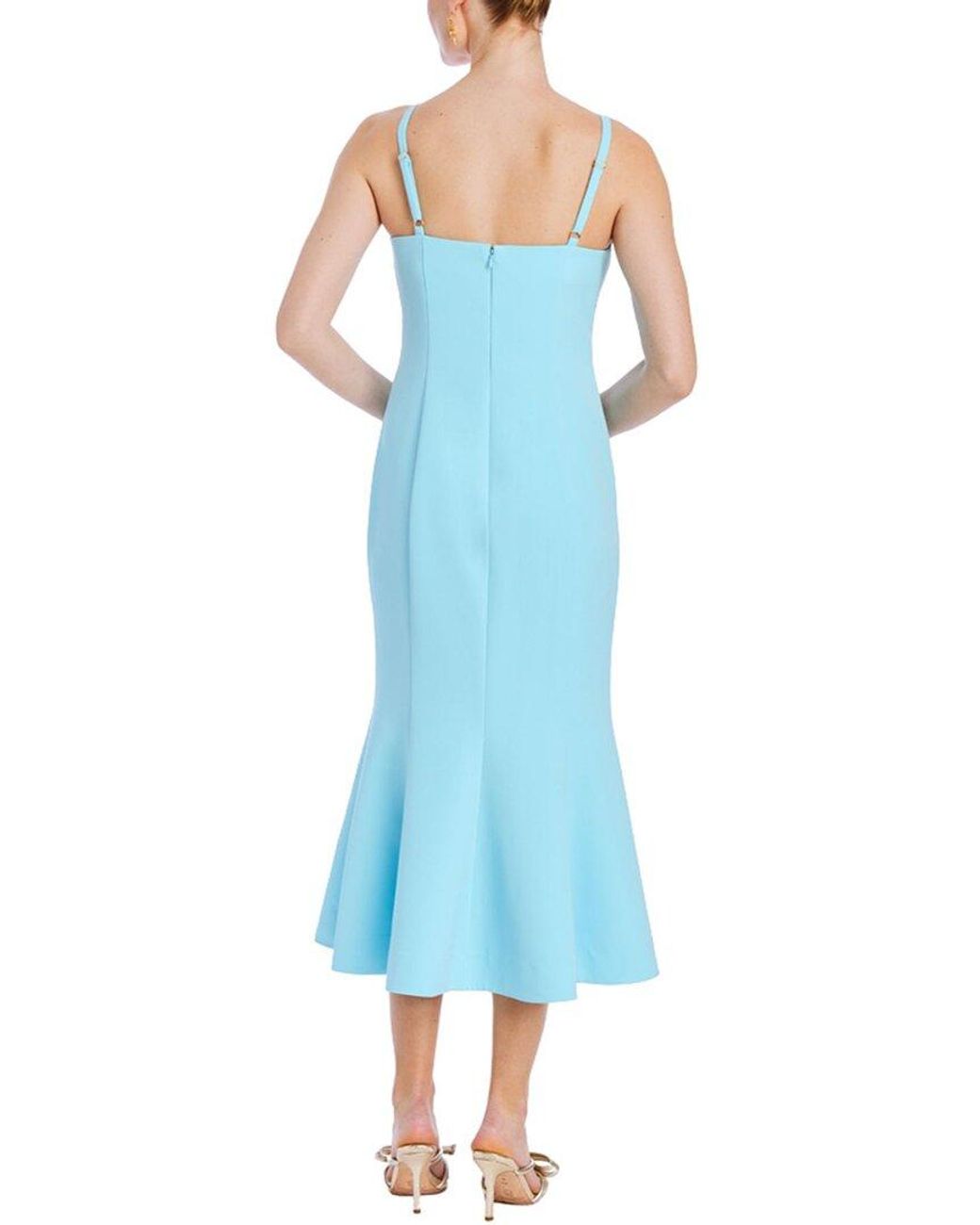 mestiza Blue Calista Midi Dress