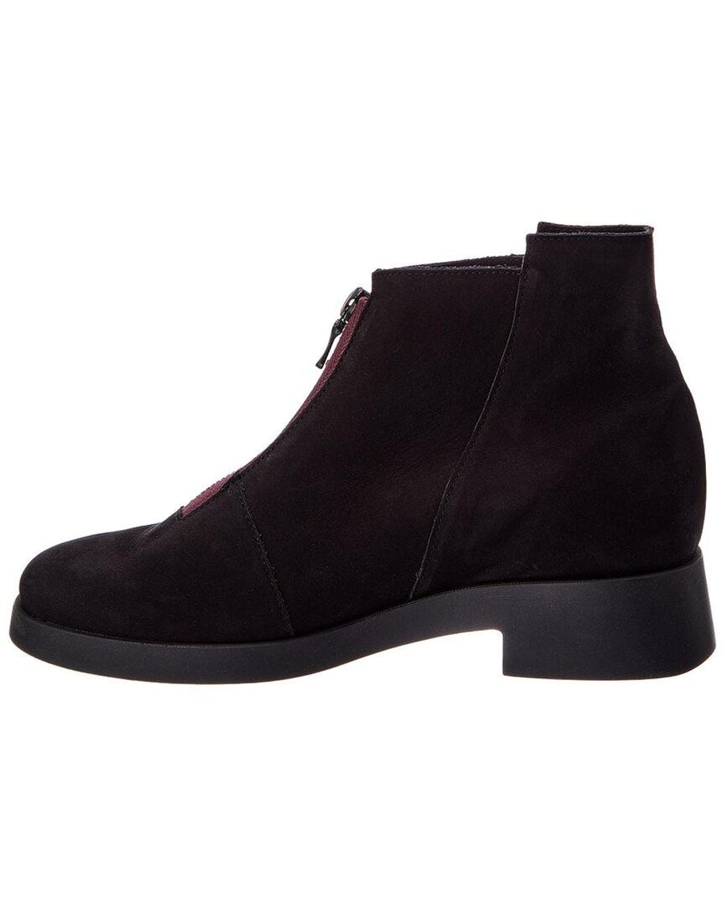 Arche Purple Taizzy Leather Bootie