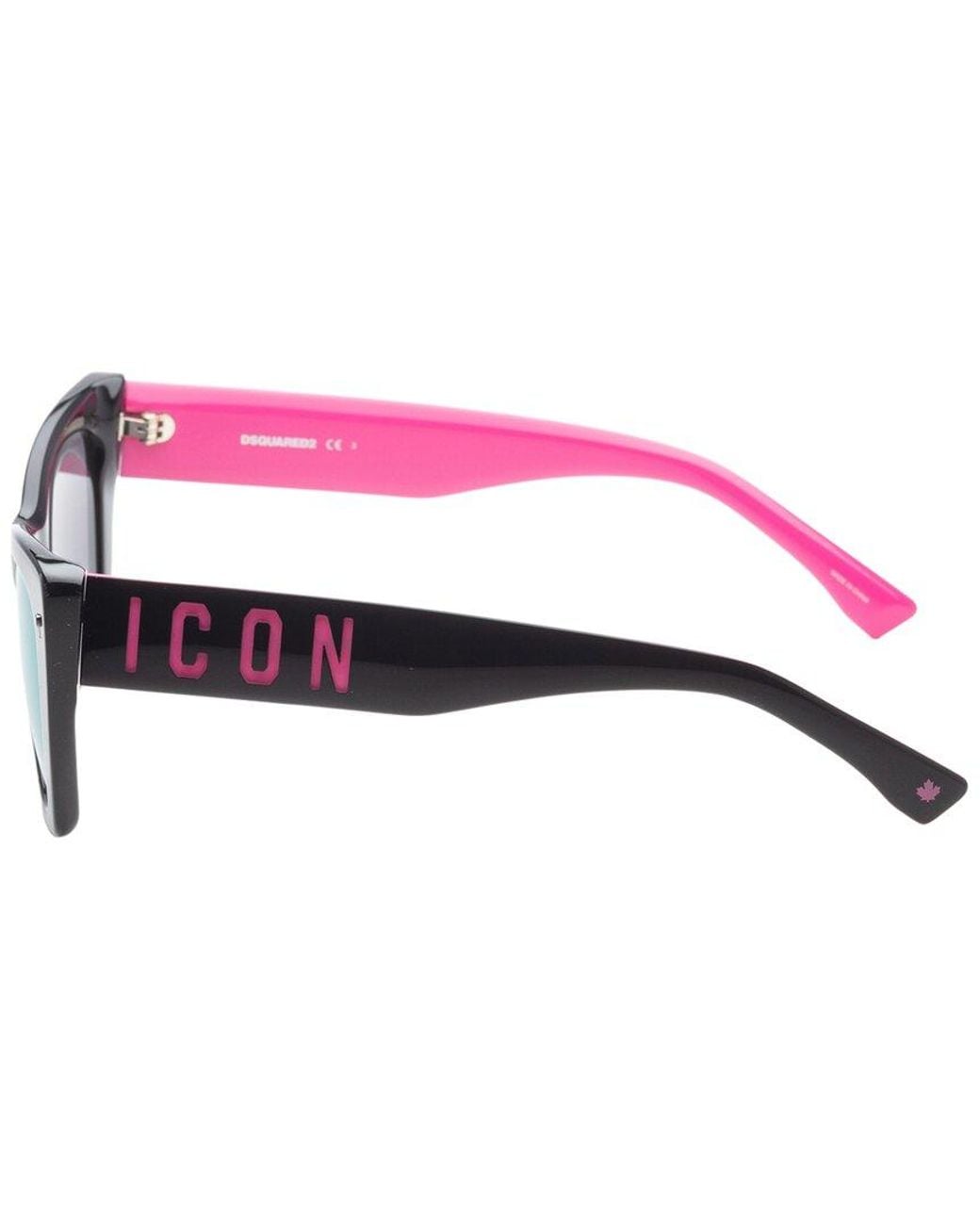 DSquared² Black Icon0006S 53Mm Sunglasses