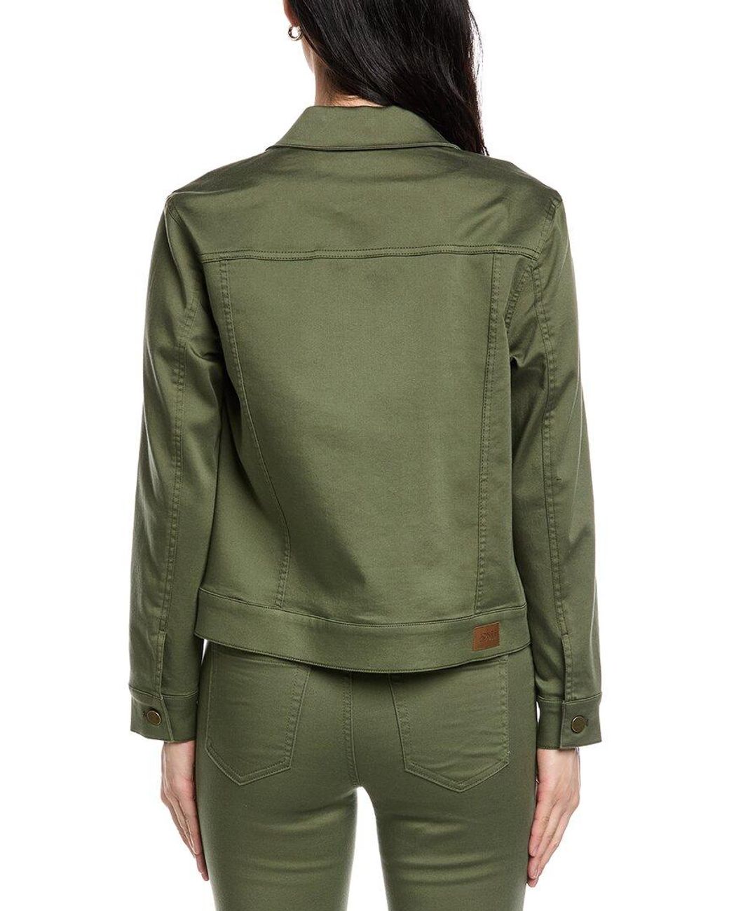 Jones New York Green Denim Jacket