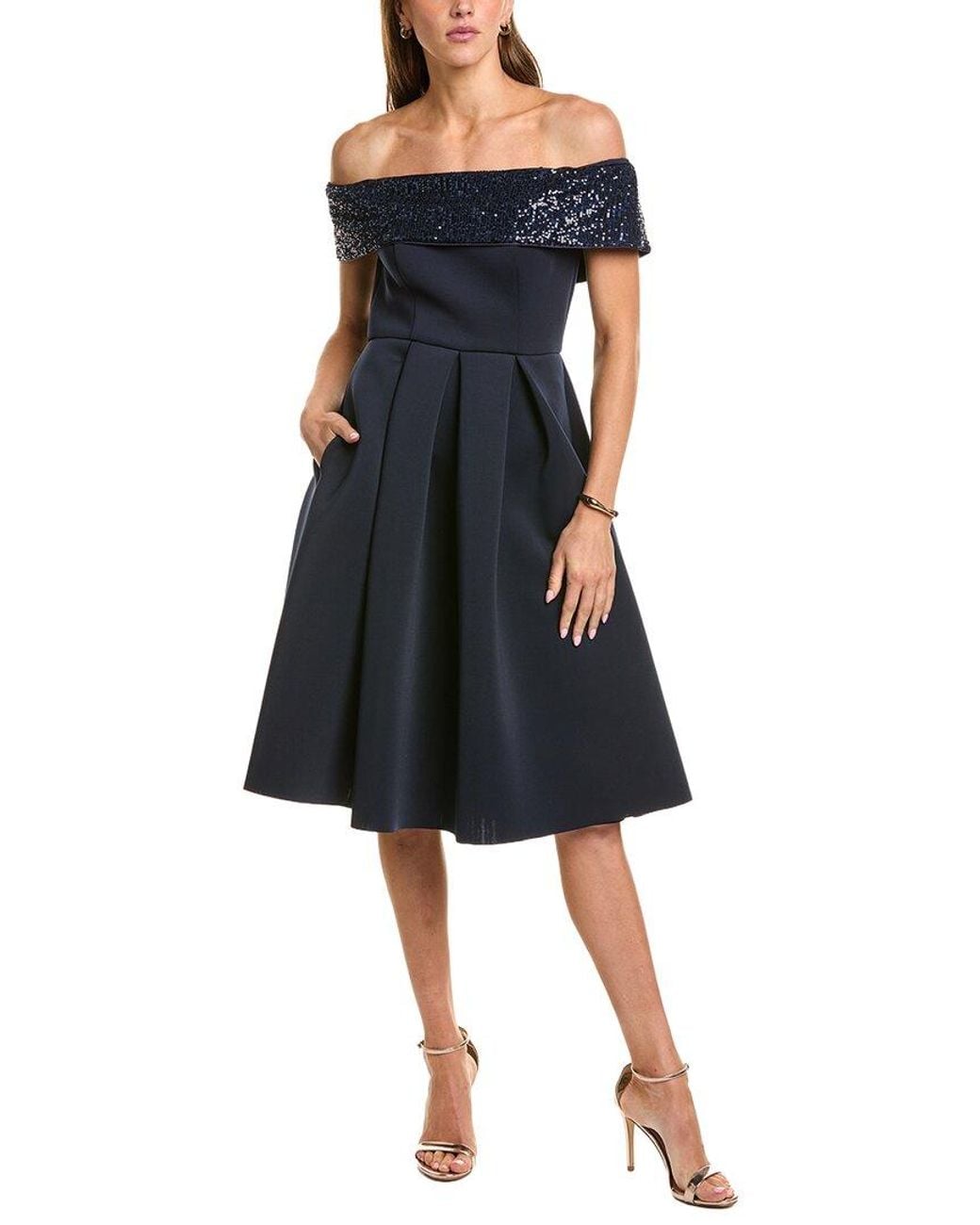 Eliza J Blue Cocktail Dress