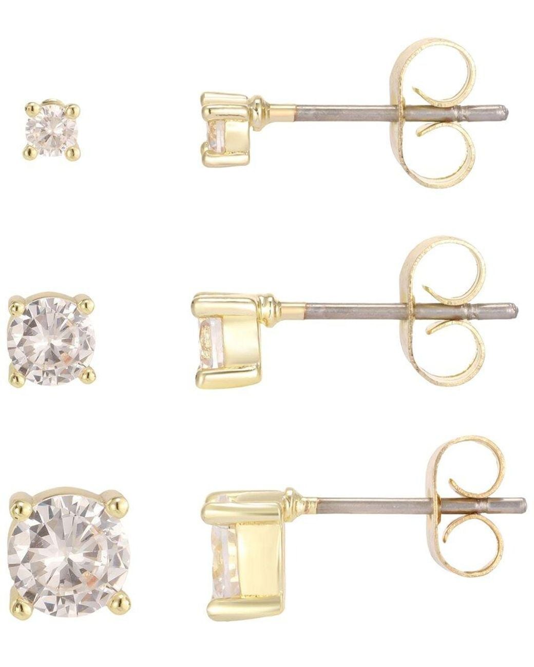 Adornia White 14K Plated Earrings