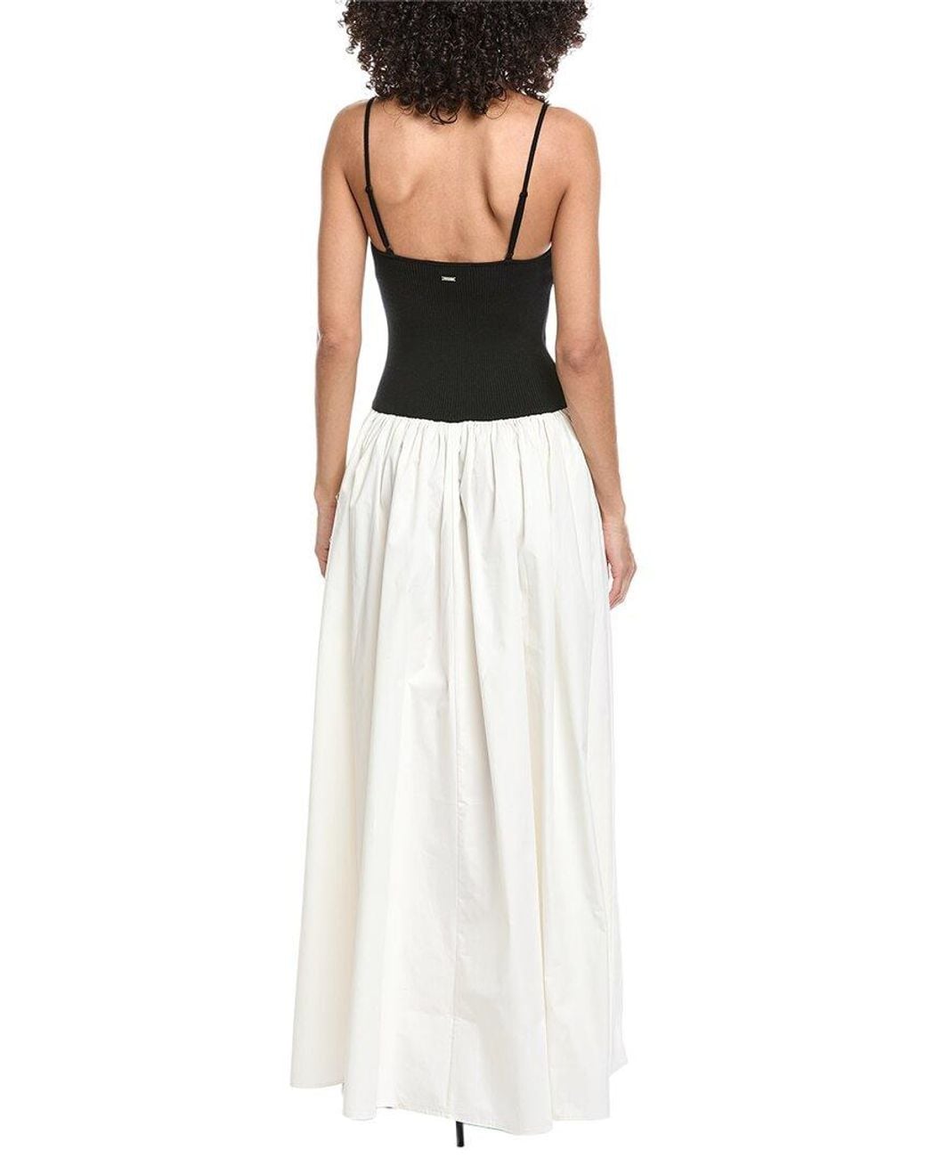 Toccin White Orielle Drop Waist Cami