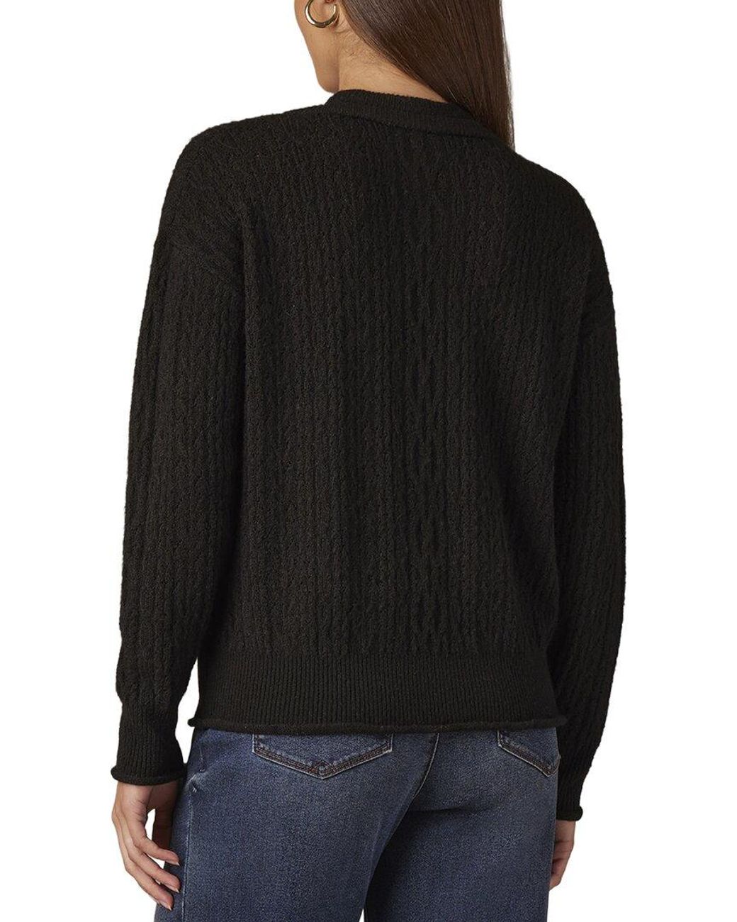Wit & Wisdom Black Twofer Sweater