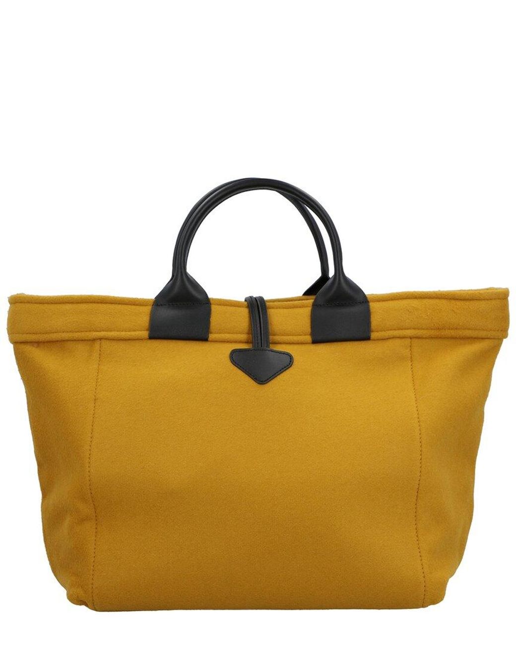Longchamp Multicolor Le Roseau Canvas Shopper
