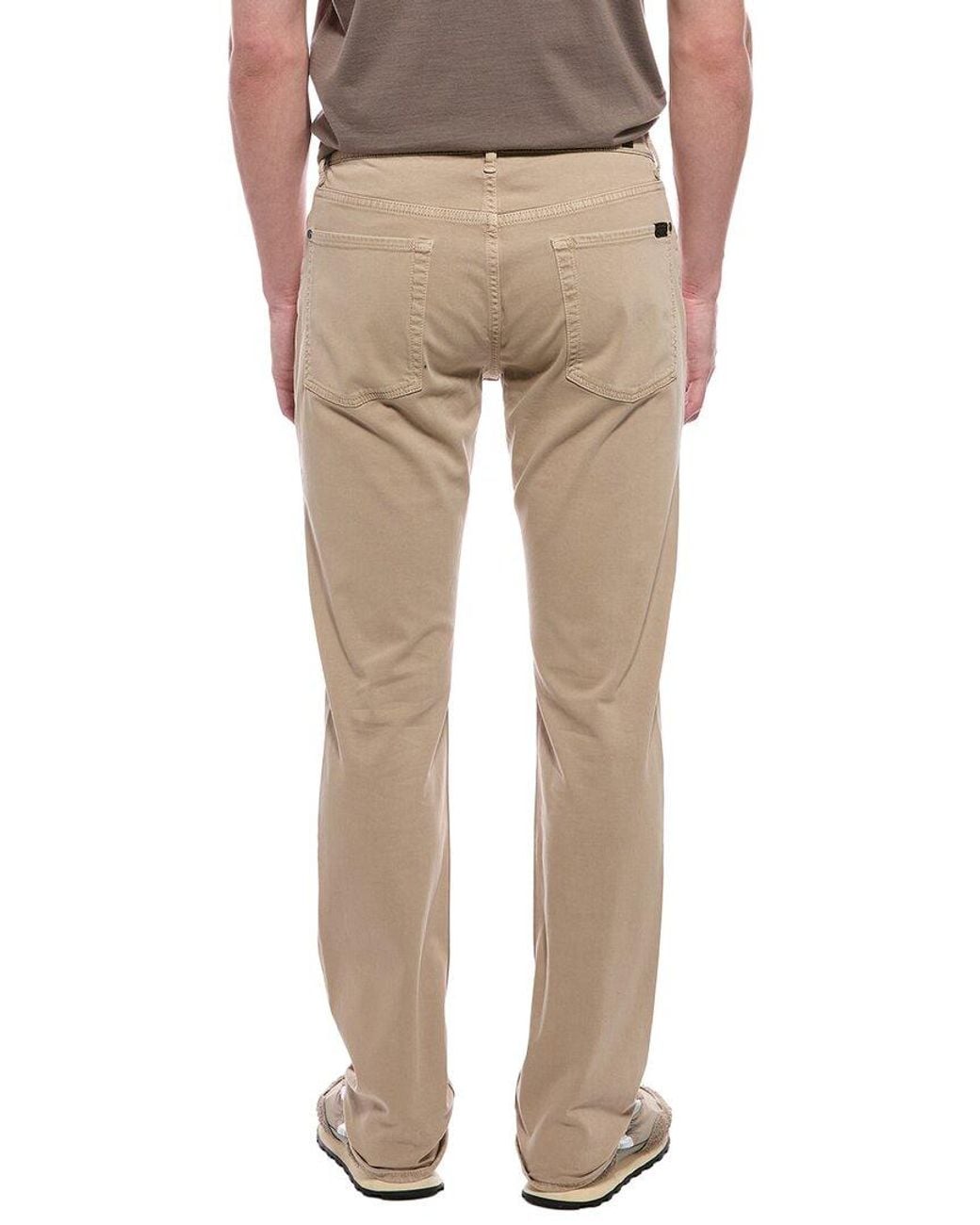 7 For All Mankind Natural Luxe Performance Biscuit The Straight Jean for men