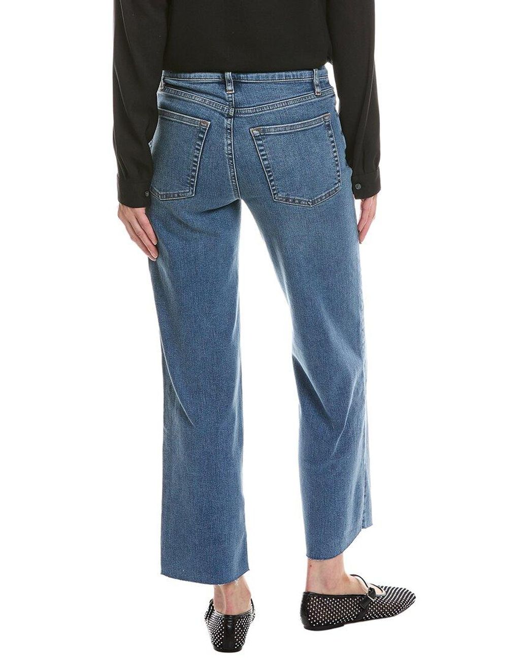 FRAME Blue The Mellow Canals Straight Jean