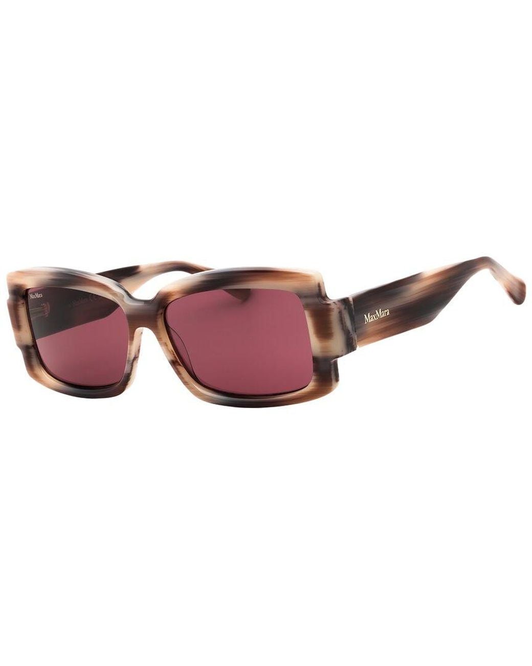 Max Mara Red Mm0140 57Mm Sunglasses