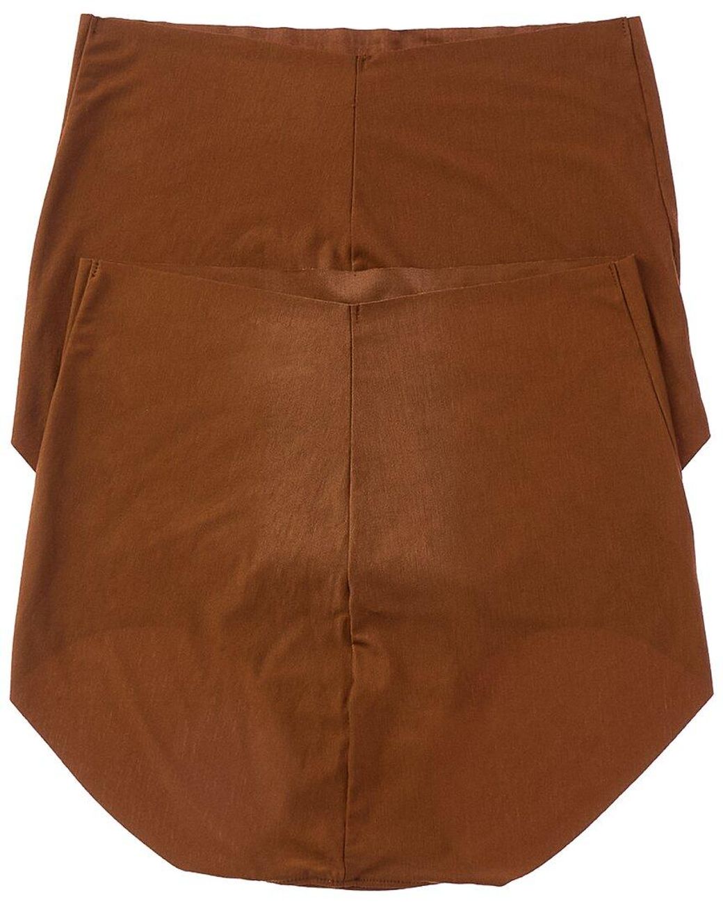 Commando Brown 2Pk Butter High-Rise Bikini