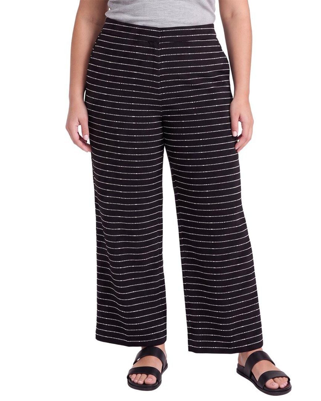 MILLY Black Lettie Pants