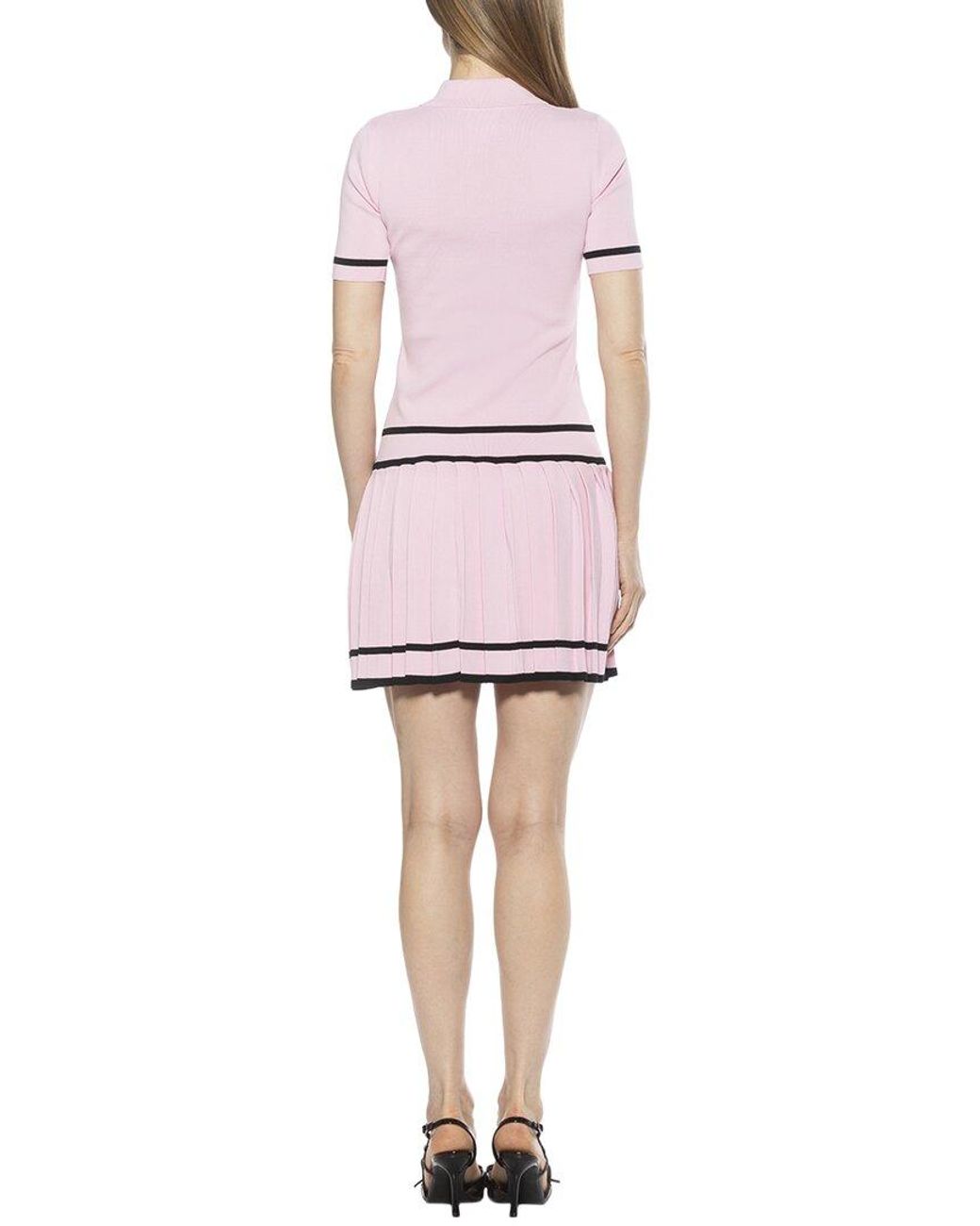 Alexia Admor Pink Lucinda A-Line Dress
