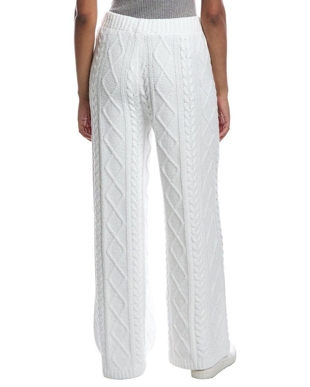 Z Supply White Gemma Cable Pant
