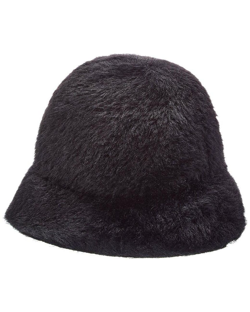 Burberry Black Knight Stamp Wool-Blend Bucket Hat