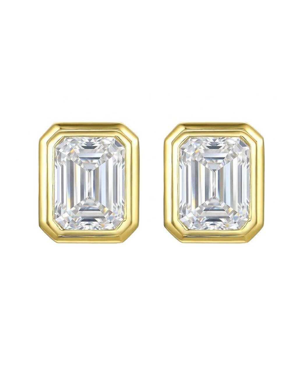 Kai Fine Jewelry Blue 14K 2.00 Ct. Tw. Lab-Grown Diamond Stud Earrings