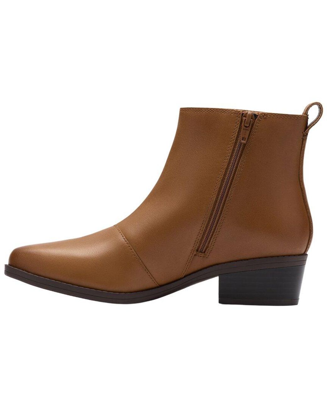 Clarks Brown Collection Tan Leather Boot