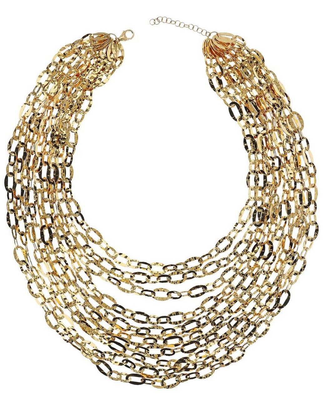Etrusca Gioielli Metallic 18K Plated Necklace
