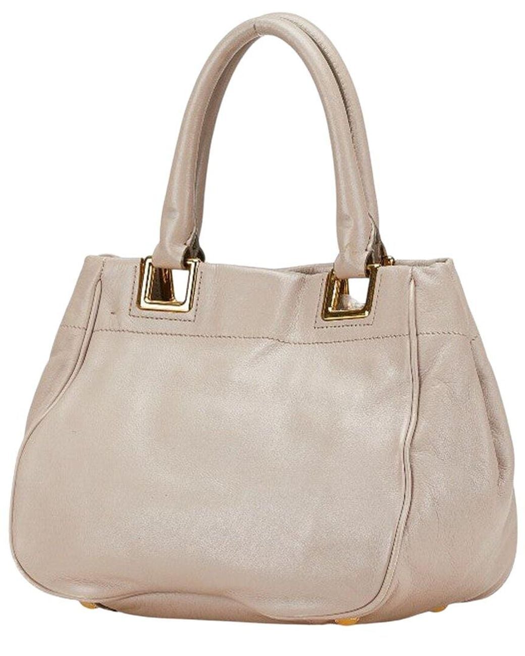 Prada Natural Others Ribbon Handbag (Authentic Pre-Loved)