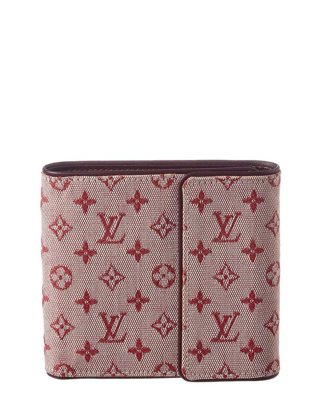 Louis Vuitton Sepia Monogram Mini Lin Canvas Trifold Wallet | Lyst