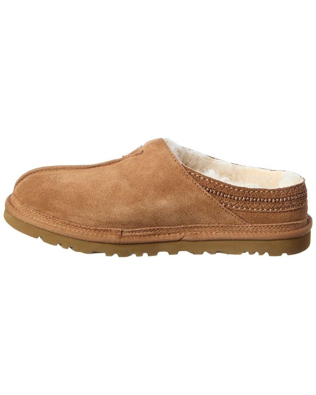 Ugg Brown Neuman Suede Slipper for men