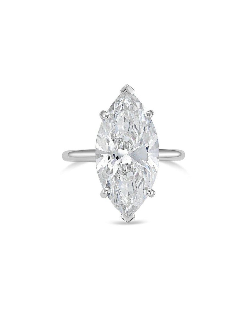 Diana M White Diana M. Platinum 10.00 Ct. Tw. Lab-Grown Diamond Solitaire Ring