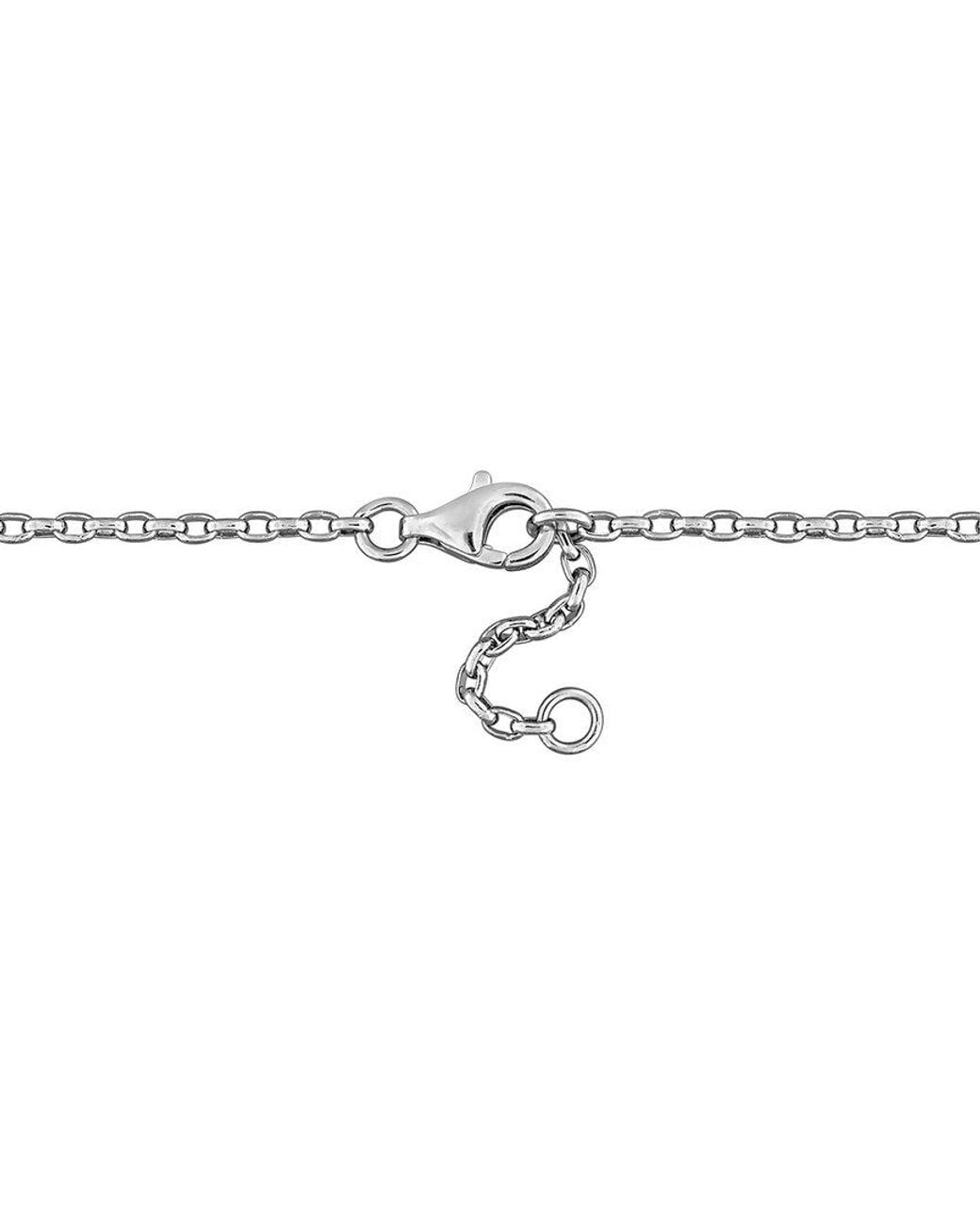 Rina Limor Metallic 3.84 Ct. Tw. Gemstone & 8-8.5Mm Pearl Necklace