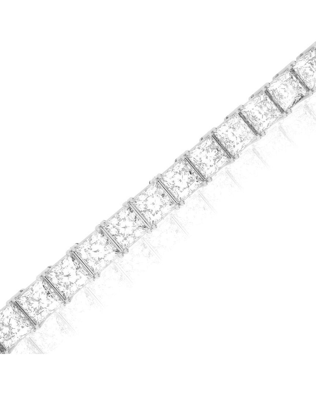 Amairah White 14K 10.00 Ct. Tw. Lab-Grown Diamond Necklace